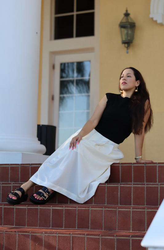 Two-tone Dress