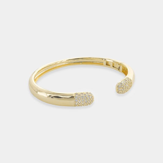 Fashion cz cuff bracelet