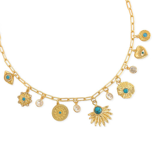 Evil Eye Charm Necklace