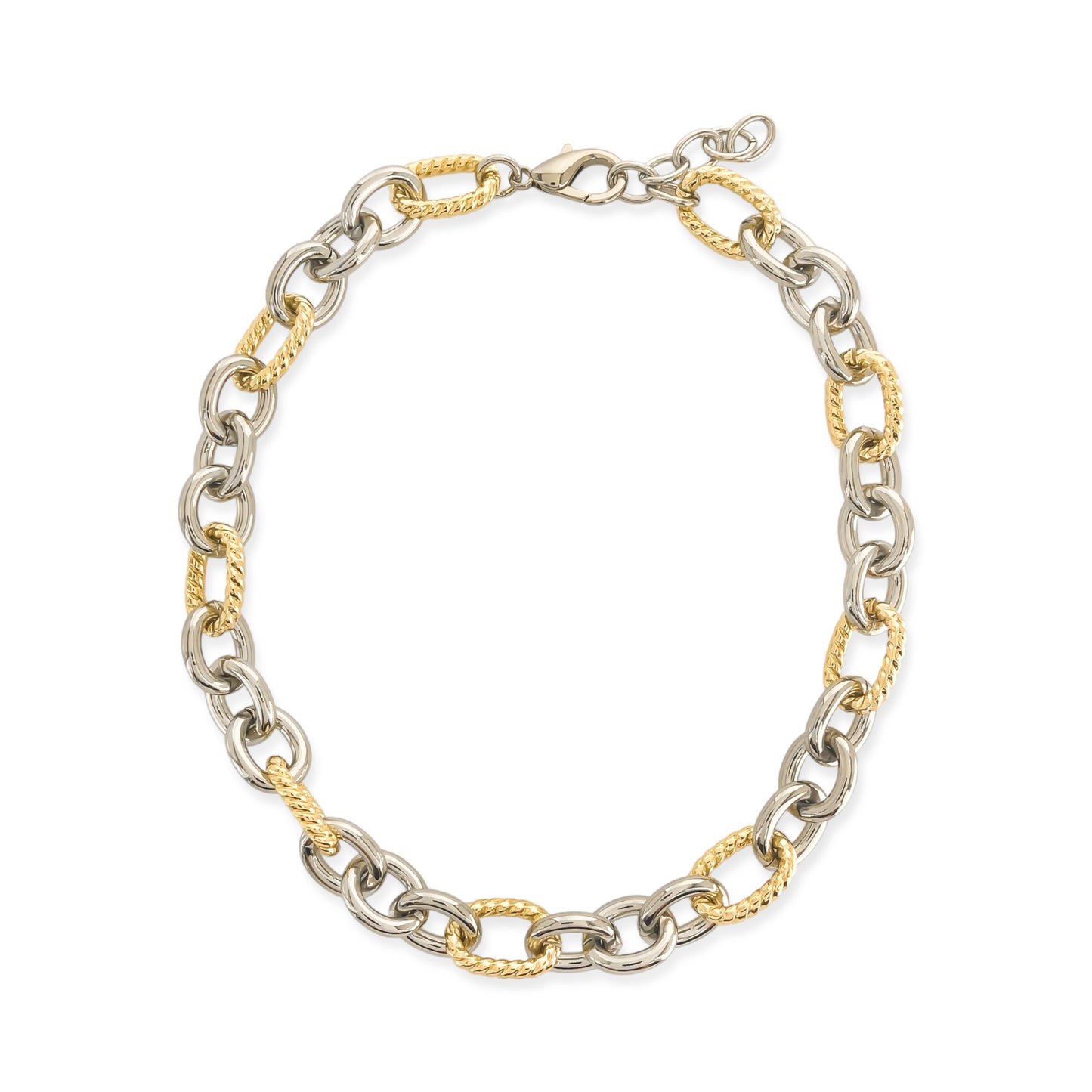 Two-tone Chain Necklace