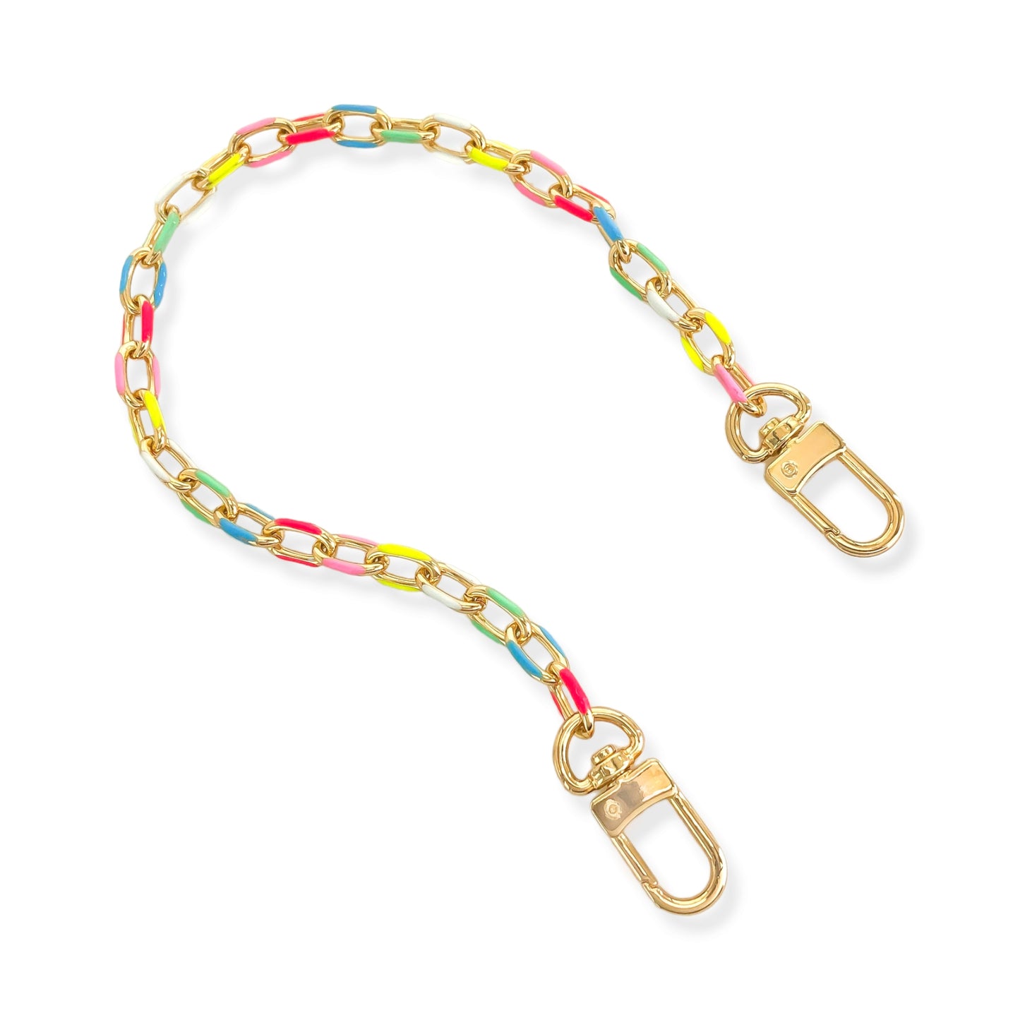 Multi-color Enamel Phone Chain