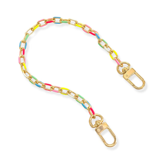 Multi-color Enamel Phone Chain