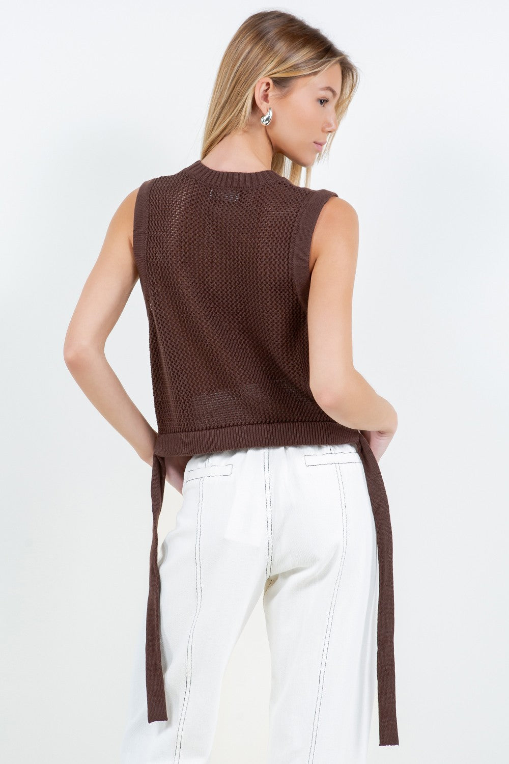 Modern knit top